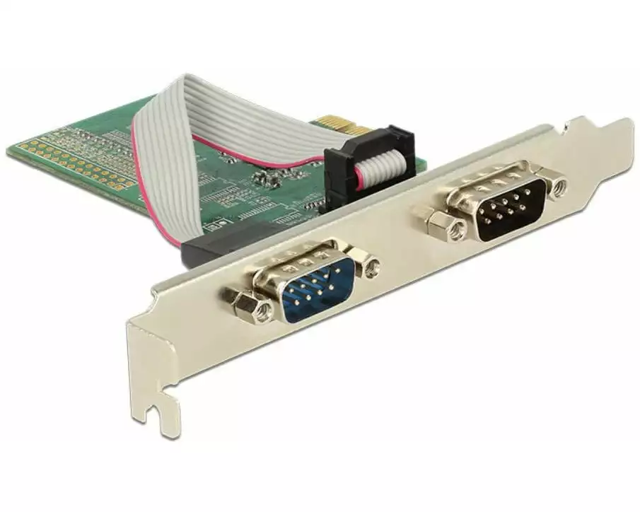 Delock PCI-Express-Karte 89555 2x Seriell / RS232