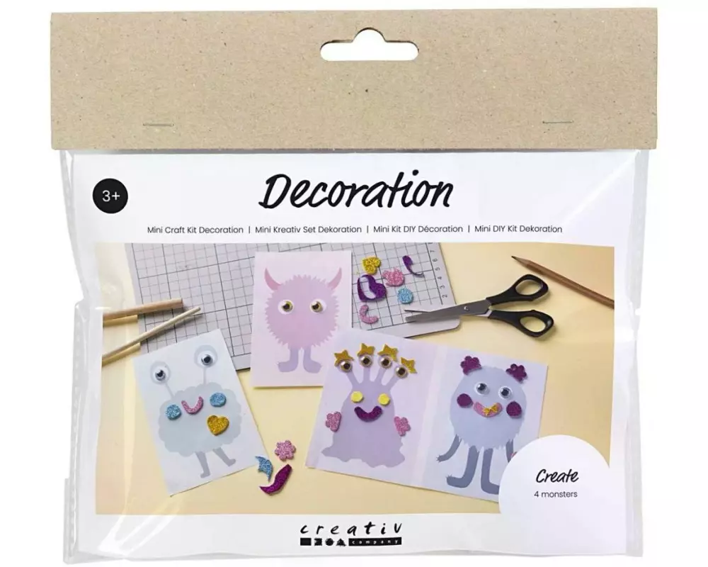 Creativ Company Bastelset Monster-Collage