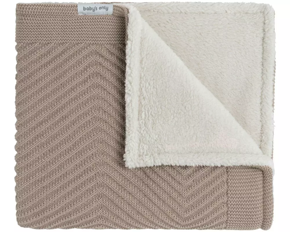 baby's only Kuscheldecke Teddyfutter Grace Beige