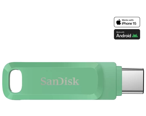 SanDisk Ultra Dual Drive Go 1 TB USB 3.1 (Gen 1) Type C, USB 3.1 (Gen 1) Type A Flash Drive