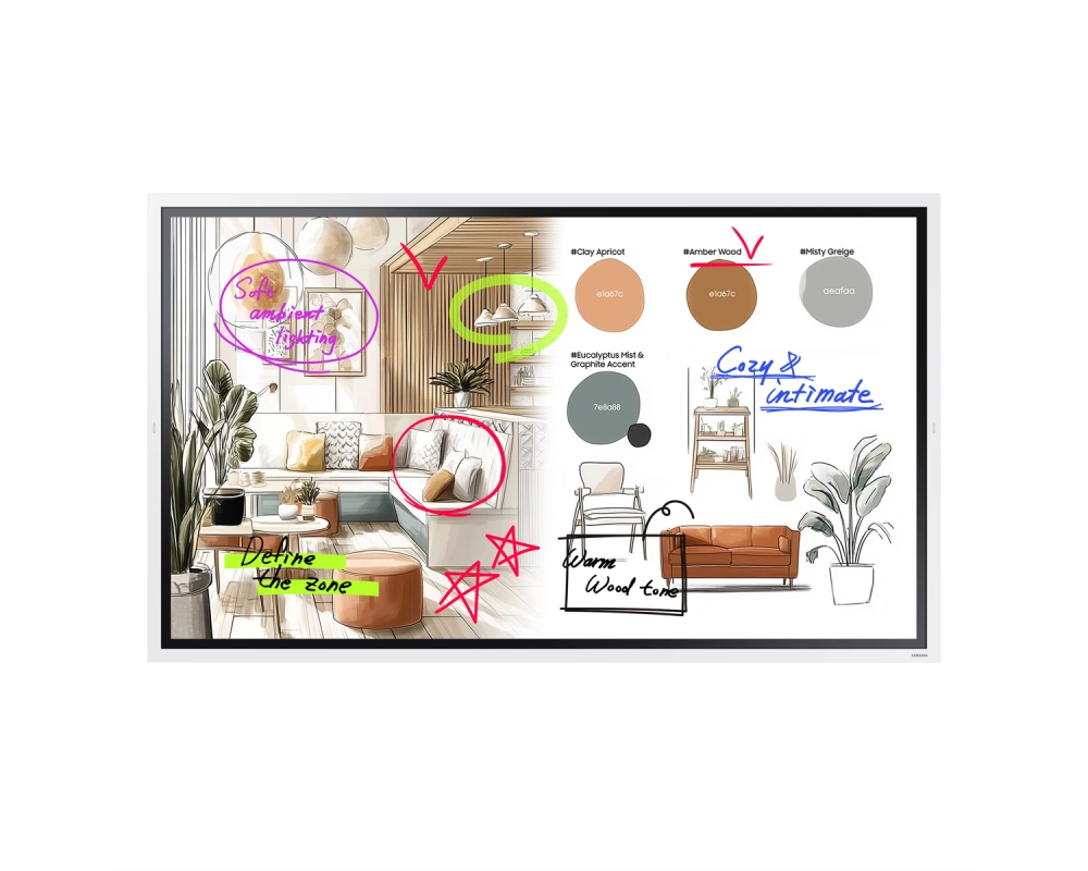 Samsung Touch Display Flip WM85FX Infrarot 85 "