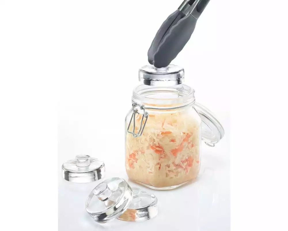 Westmark Fermentationsglas 7 cm, 4 Stück
