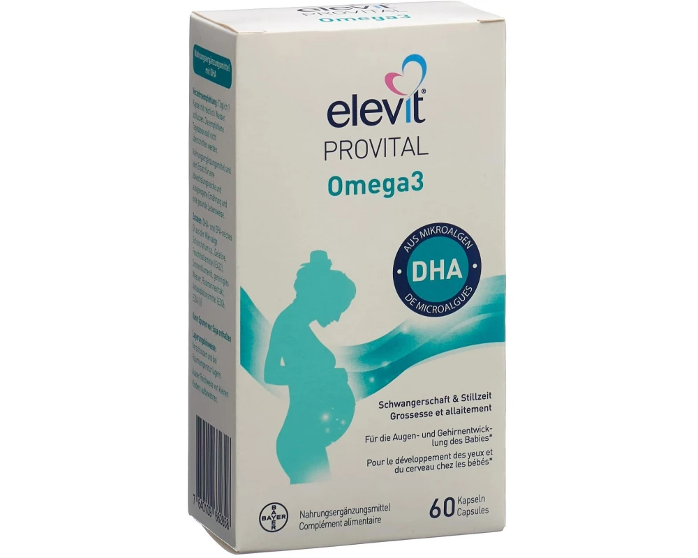 ELEVIT Provital Omega 3 60 Kapseln