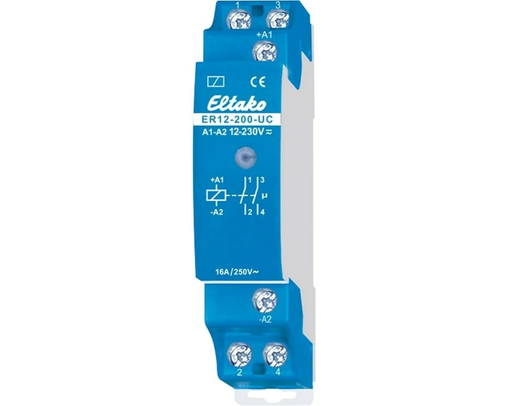 Eltako ER12-200-UC 2 Schliesser potenzialfrei 16A