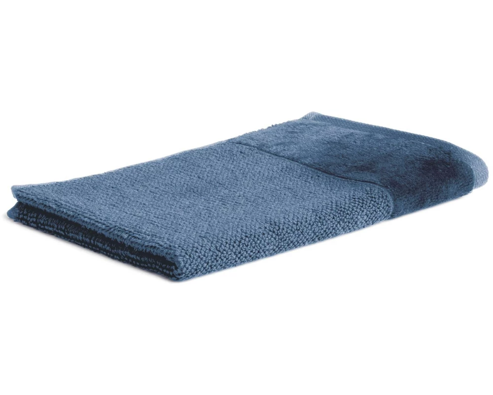 Möve Gästetuch Bamboo Luxe Uni 50 x 30 cm, Eisblau
