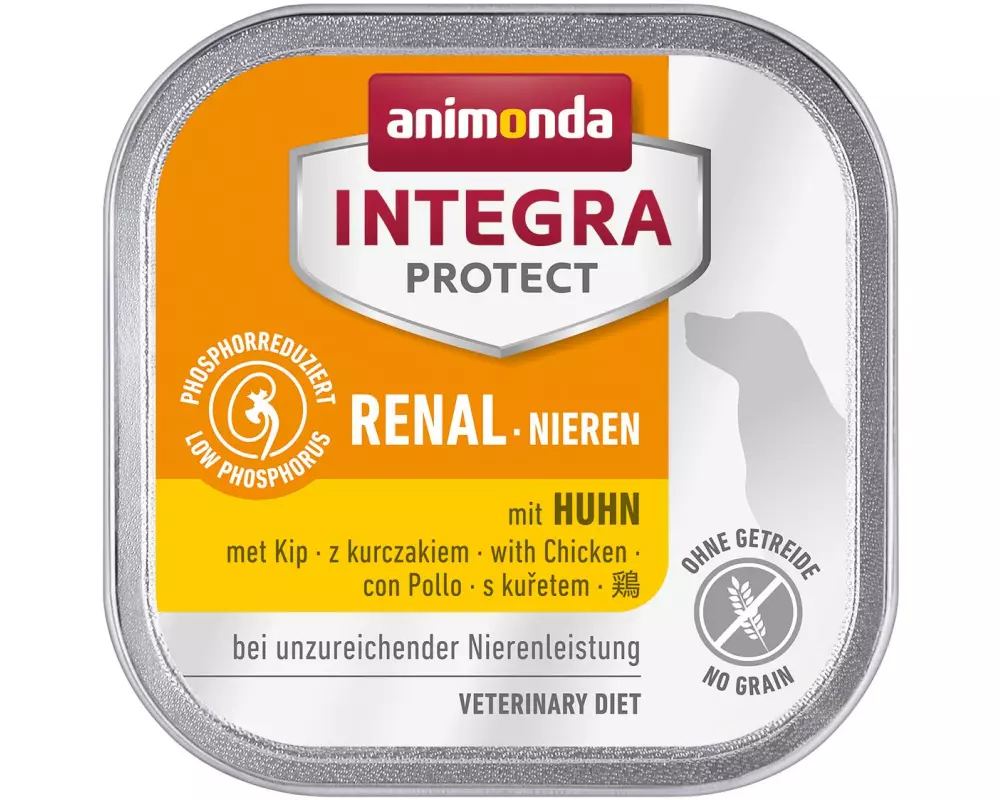 Animonda Integra Protect Nassfutter Renal mit Huhn, 150 g