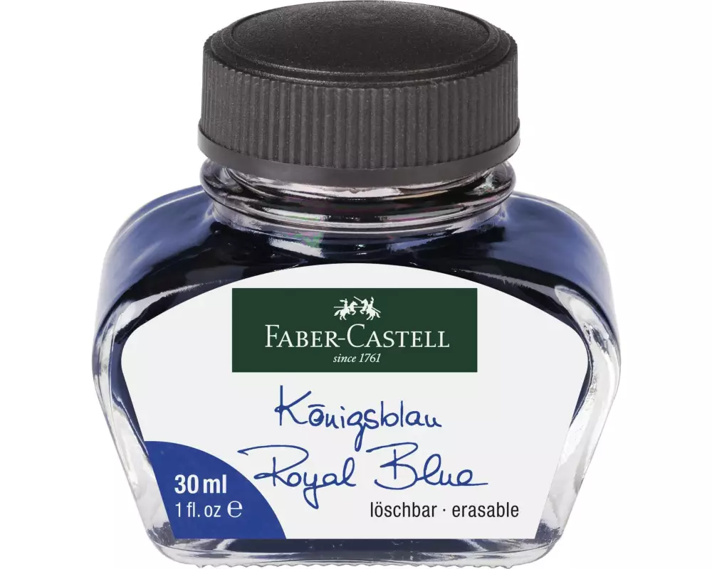 Faber-Castell Tintenglas 30 ml Königsblau