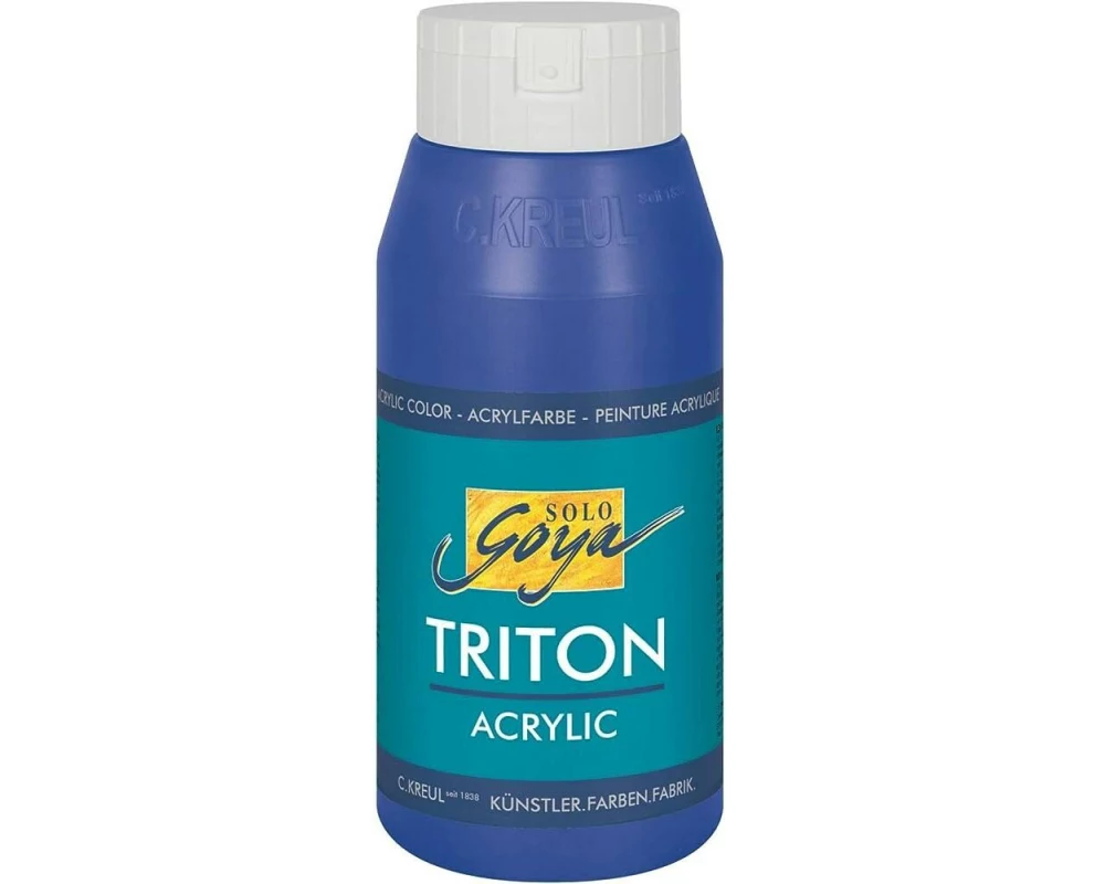 Kreul Acrylfarbe Triton Acrylic Liquid Ultramarinblau 750 ml