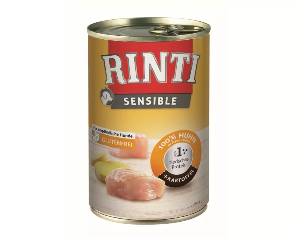Rinti Nassfutter Sensible Dose Huhn + Kartoffel, 400 g