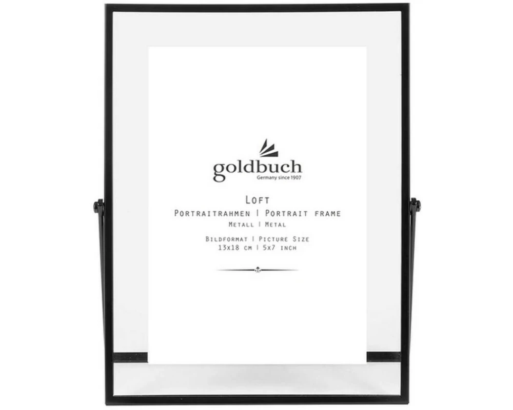 Goldbuch Loft Schwarz, 13 x 18 cm