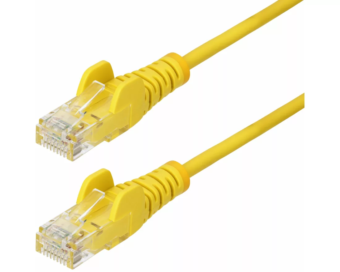 StarTech.com N6PAT10MYLS Netzwerkkabel Gelb 10 m Cat6 U/UTP (UTP)