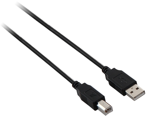 V7 V7E2USB2AB-05M 5 m USB Data Transfer Cable