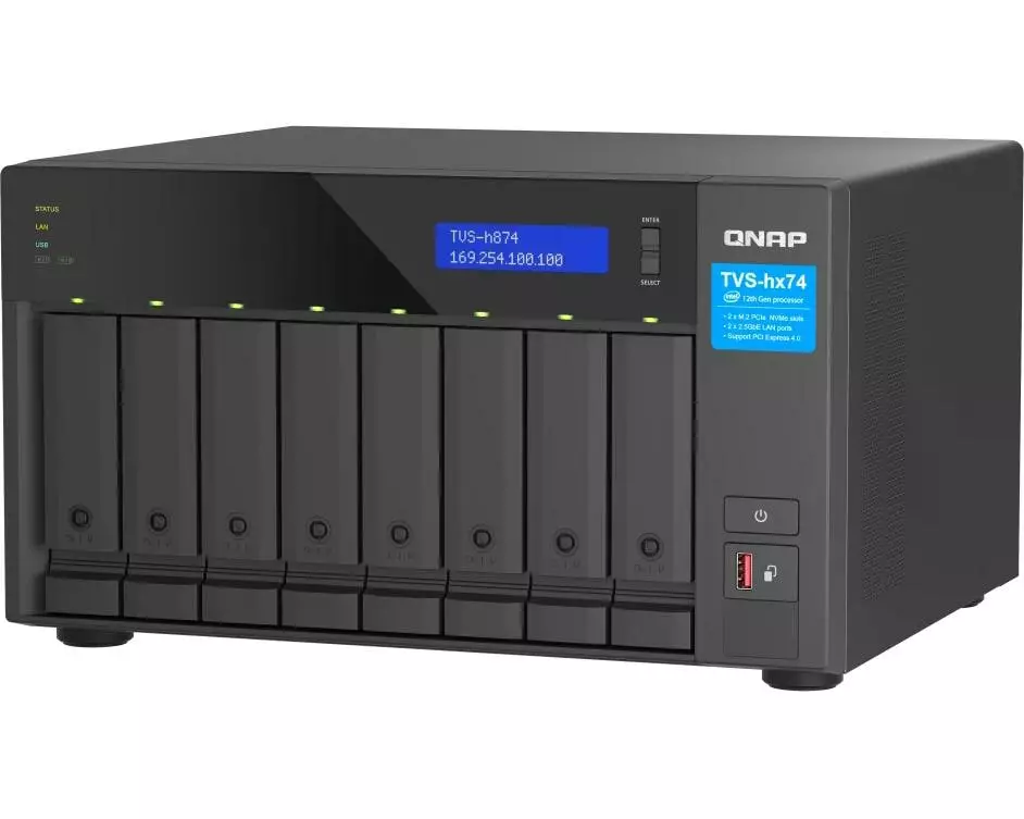QNAP NAS TVS-H874T-I7-32G 8 bay