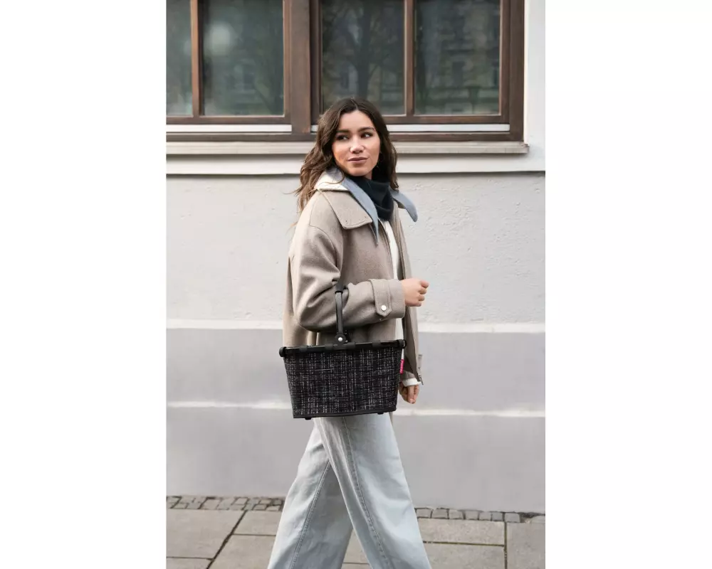 Reisenthel Einkaufskorb Carrybag XS Bouclé Black