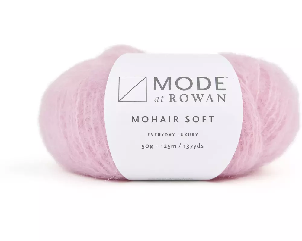 Mode at Rowan Wolle Mode Mohair Soft 50 g, 125 m, Rosa
