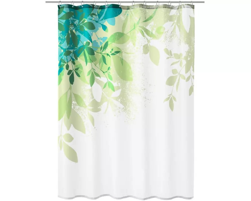 Kleine Wolke Duschvorhang Floresta 240 x 180 cm, Grün