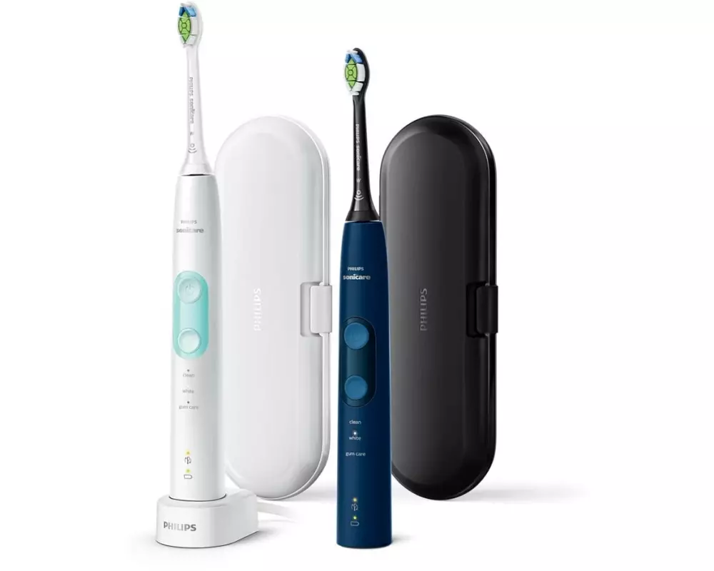 Philips Schallzahnbürste Sonicare ProtectiveClean 5100 HX6851/34 Duo