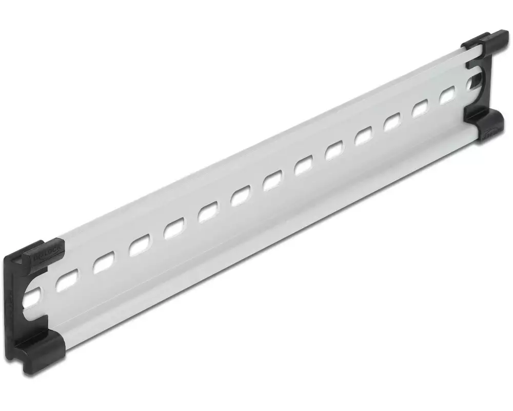 Delock Hutschiene/DIN Rail 35 x 7.5 mm, 10" aus Aluminium