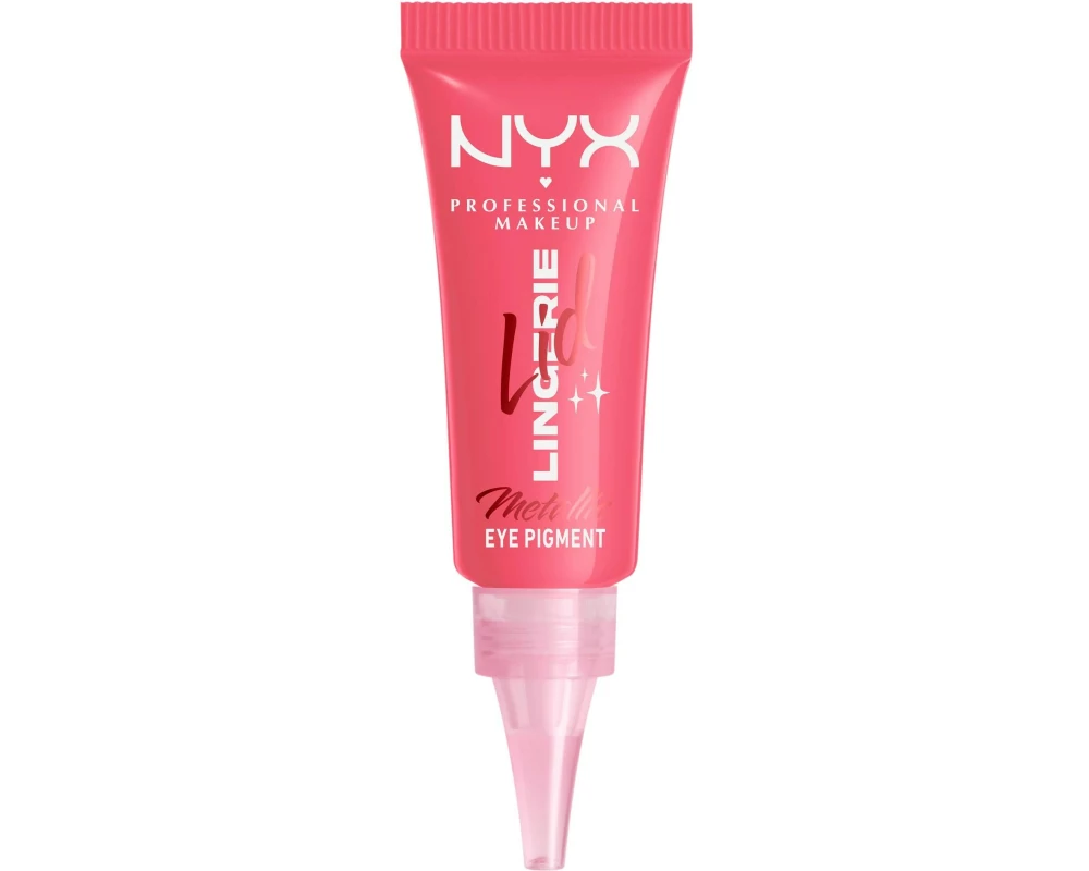 NYX Professional Makeup Lidschatten Lid Lingerie Cream Eye Pigment 09 Cheeky Coral