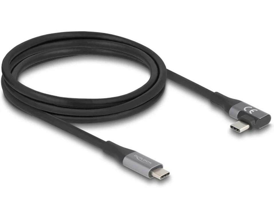 Delock USB4-Kabel 20 Gbps PD 3.1 240 W USB-C - USB-C 2 m