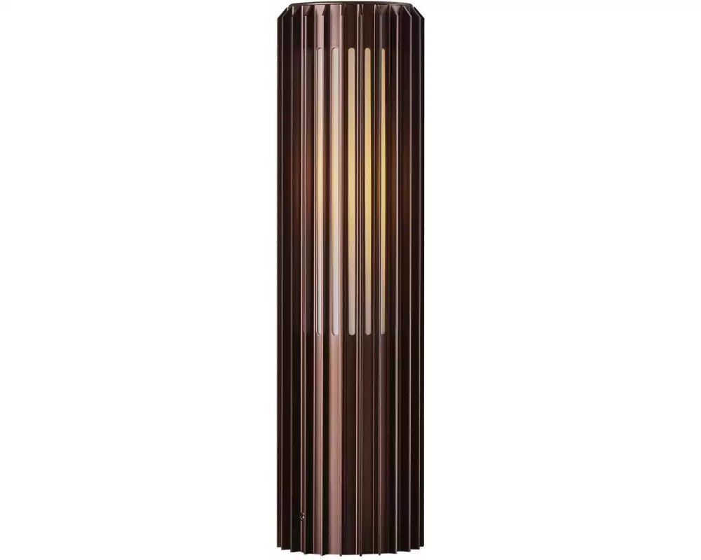Nordlux Pollerleuchte Aludra 45 15W, E27, IP44, braun