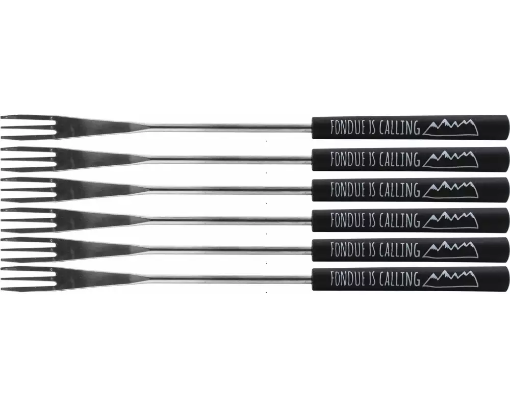 Heidi Cheese Line Käsefonduegabel Fondue is Calling 6 Personen