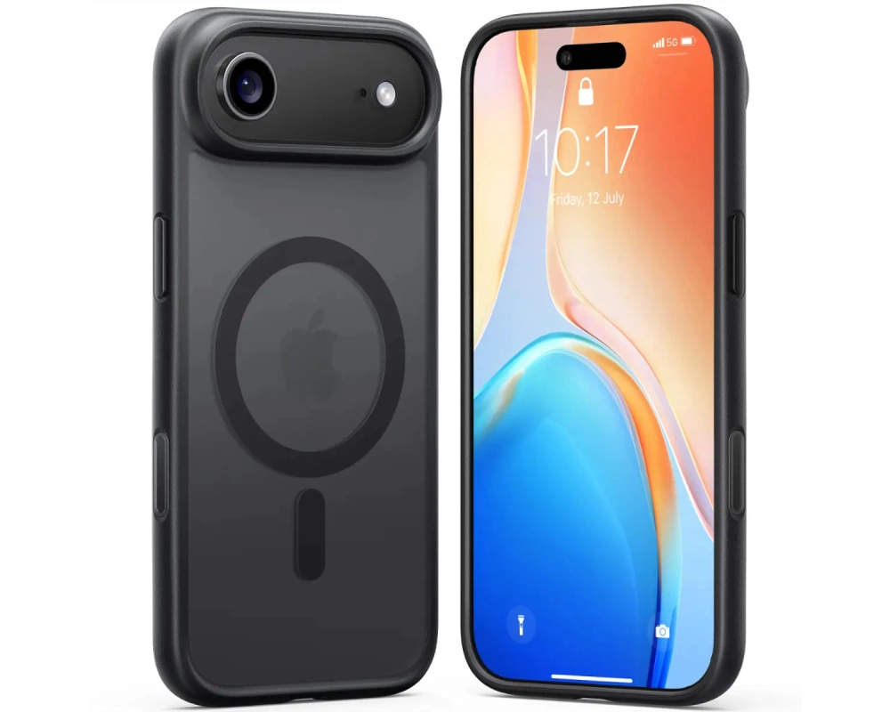 Torras Guardian Schutzhülle, iPhone 17 Air, MagSafe, schwarz