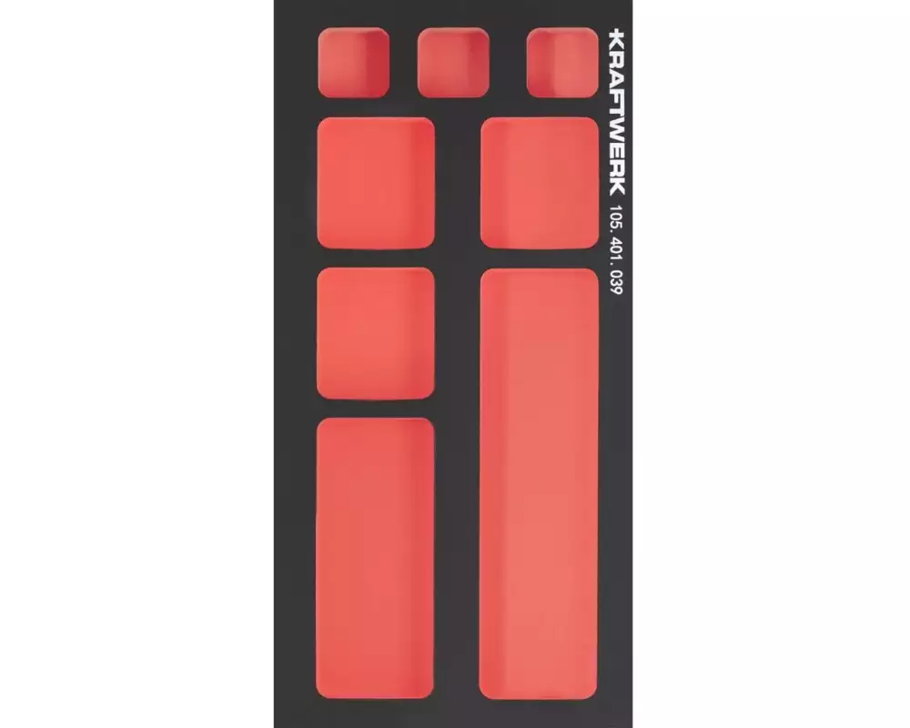 Kraftwerk Pro Line EVA3 Kleinteile-Einsatz, 8 Fächer