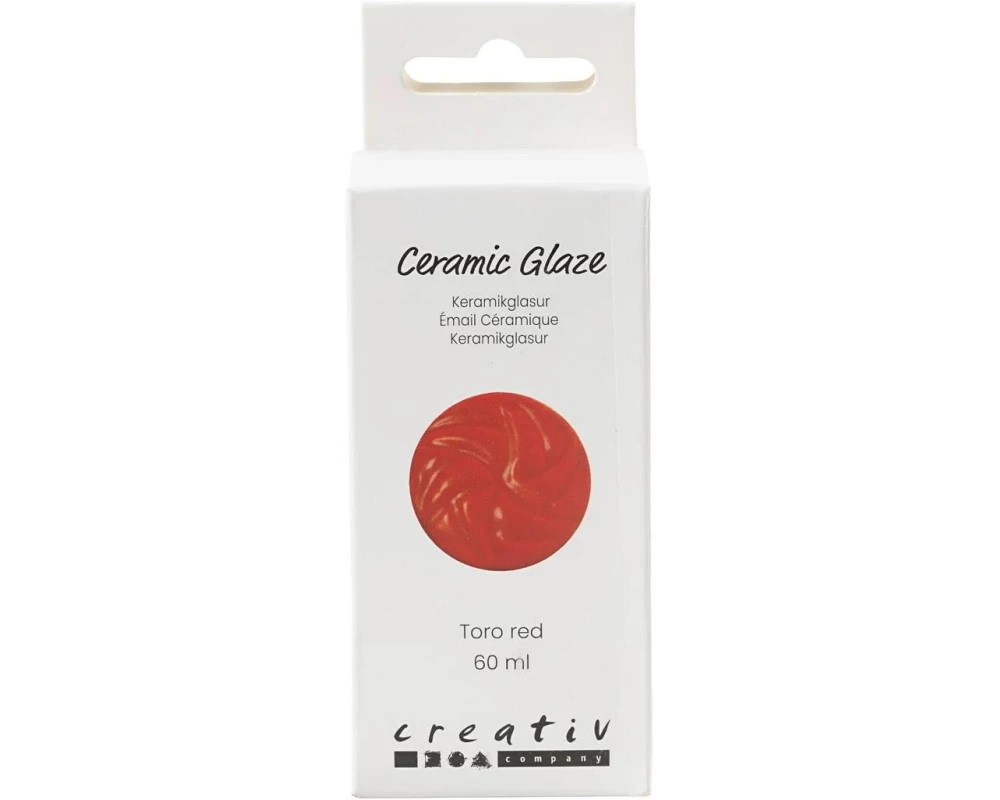 Creativ Company Versiegelung 984 - 1101 °C, 60 ml, Rot