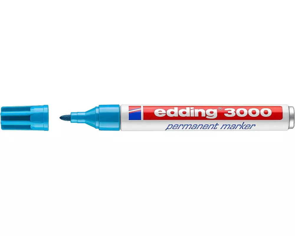 edding Permanent-Marker 3000 Hellblau