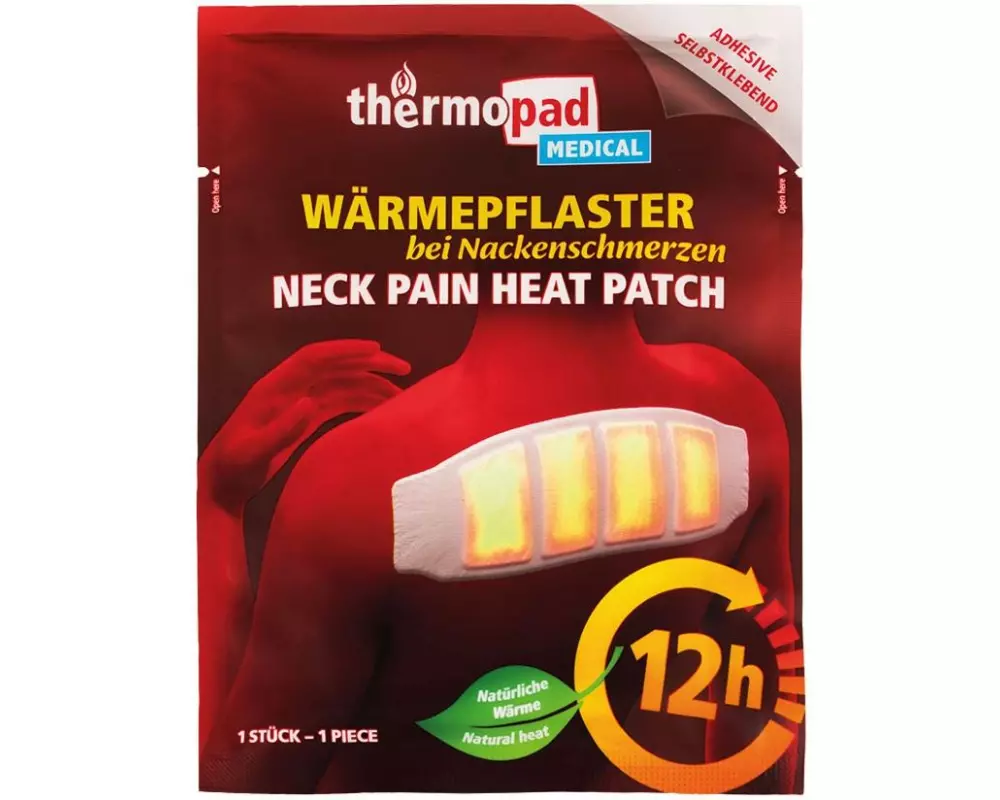 Thermopad Wärmepflaster bei Nackenschmerzen 6er Box