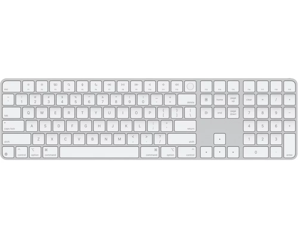 Apple Magic Keyboard mit Touch ID und Ziffernblock (US Layout)