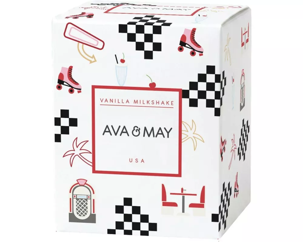 AVA & MAY Duftkerze Vanilla Milkshake 200 g