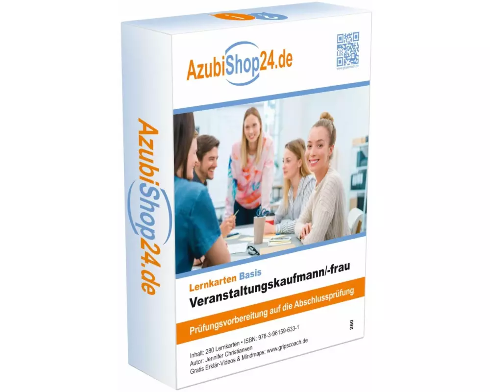 AzubiShop24.de Lernkarten Veranstaltungskaufmann