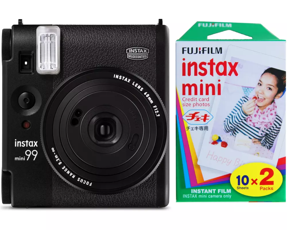Fujifilm Fotokamera Instax Mini 99 KIT Schwarz
