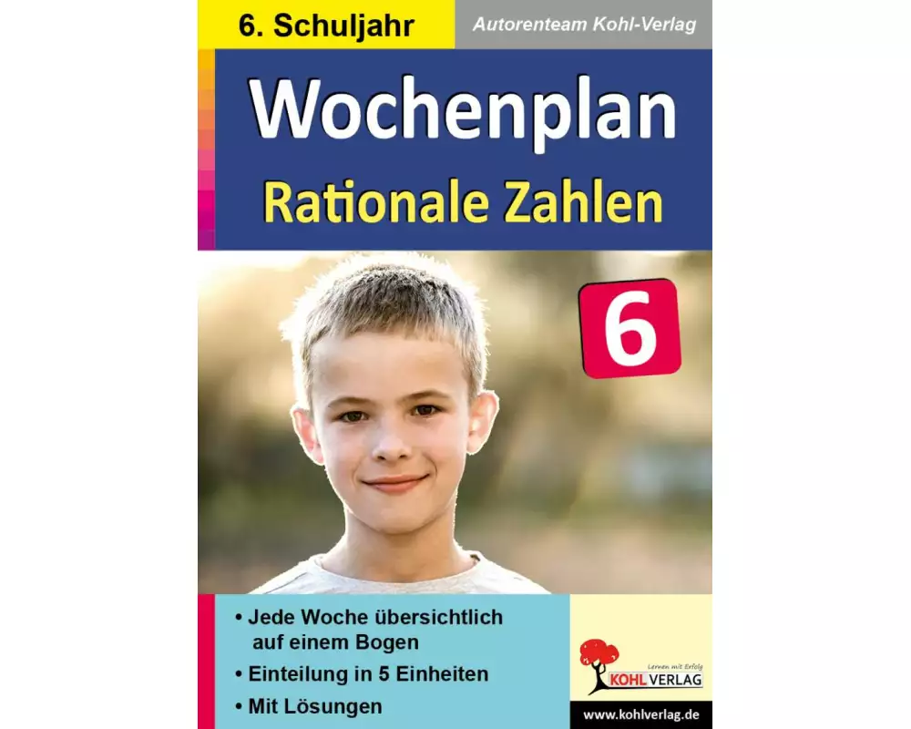 Wochenplan Grundrechenarten / Klasse 6
