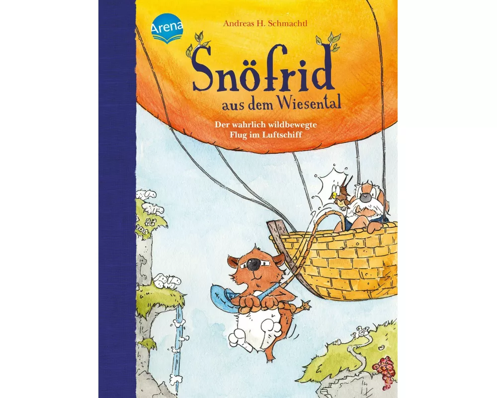 Snöfrid aus dem Wiesental (5). Der wahrlich wildbewegte Flug im Luftschiff