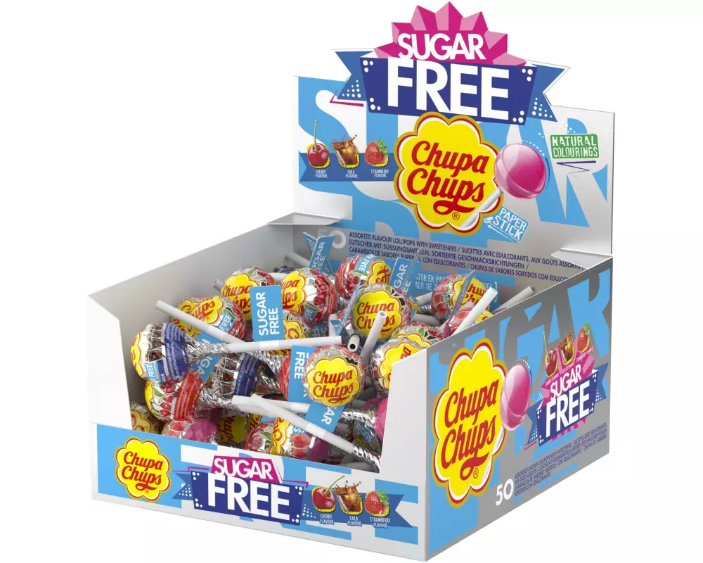Chupa Chups Sugar free 50 x 12 g