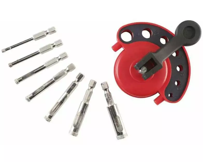 kwb Lochsägen-Set Diamant 1/4" 8-teilig