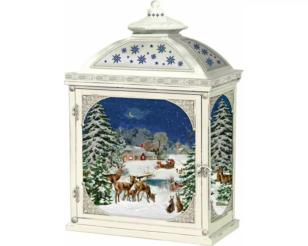 Wand-Adventskalender – Weihnachtslaterne
