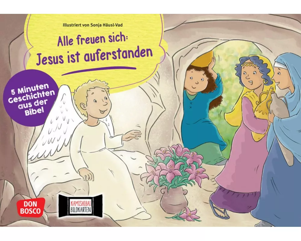 Alle freuen sich: Jesus ist auferstanden. Kamishibai Bildkartenset