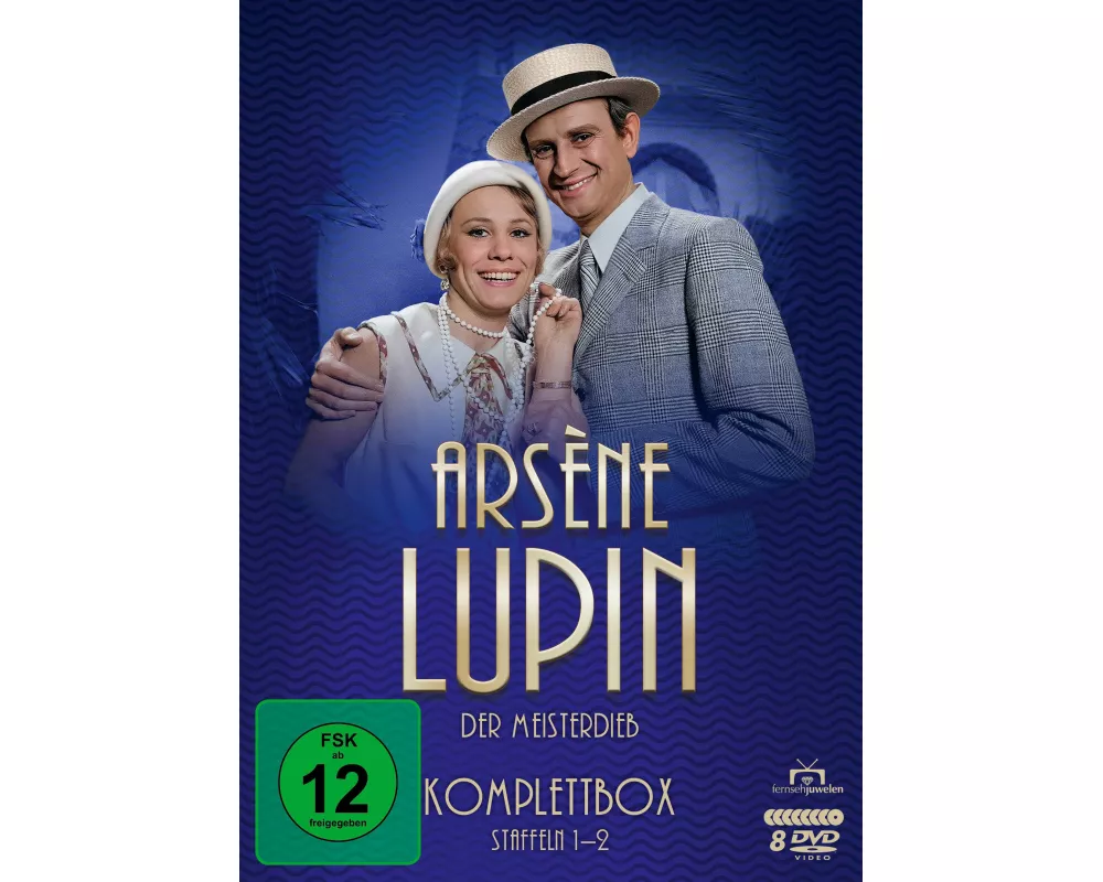 Arsène Lupin - Der Meisterdieb - Komplettbox (Staffeln 1-2) (8 DVDs)