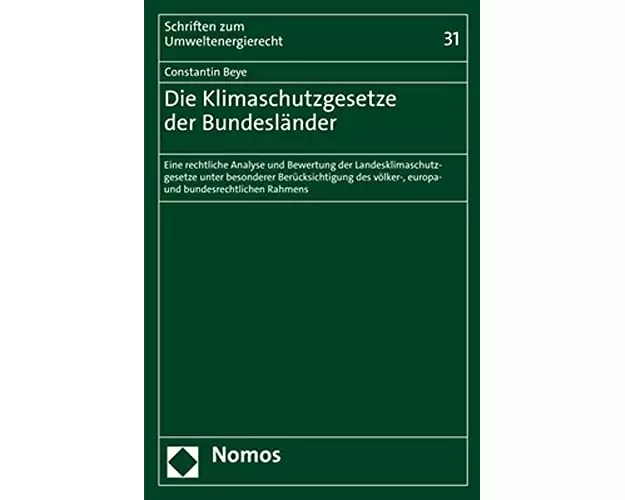 Die Klimaschutzgesetze der Bundesländer