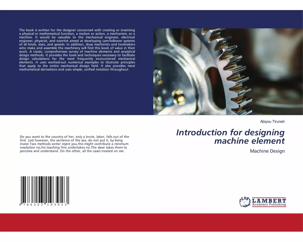 Introduction for designing machine element
