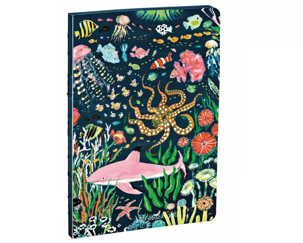 Pink Shark A5 Notebook