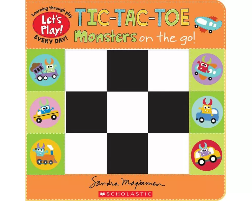 Tic-Tac-Toe: Monsters on the Go (A Let's Play! Board Book)