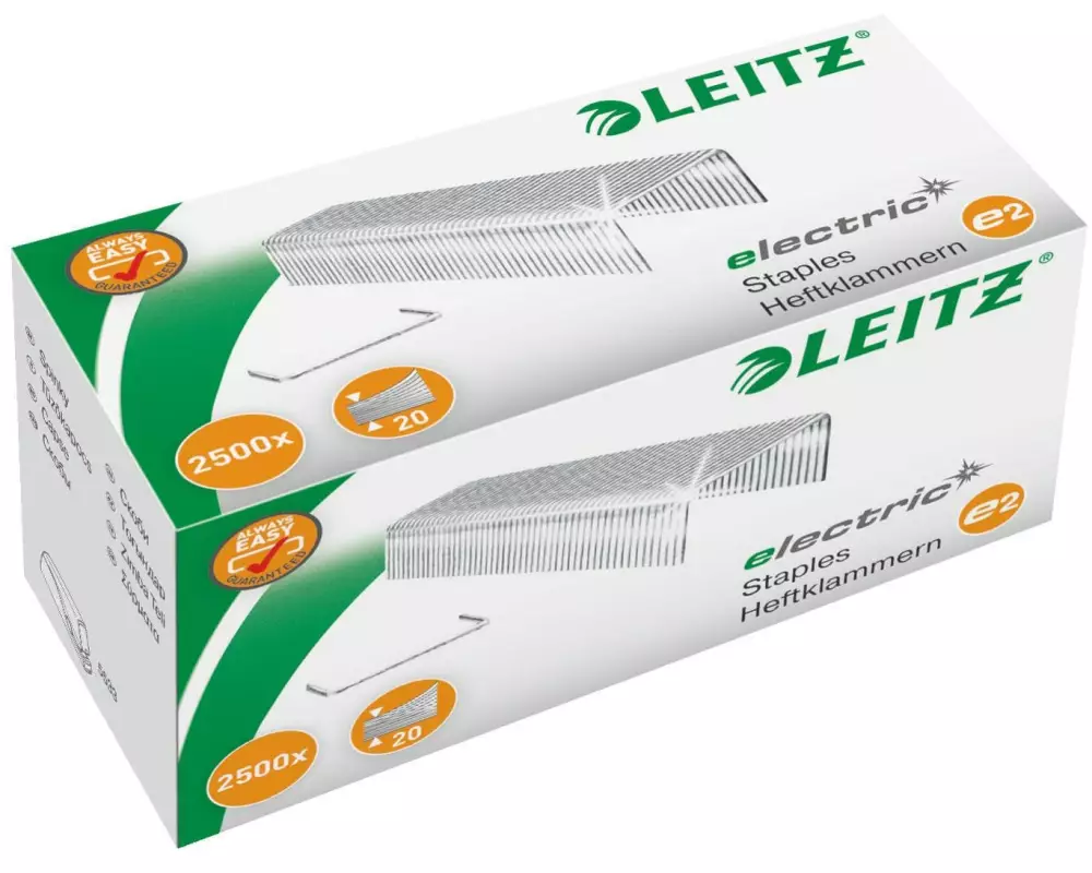 Leitz Heftklammer Electric e2 2500 Stück