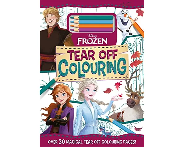 Disney Frozen: Tear Off Colouring