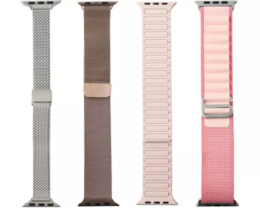 4smarts Armband 4er Set Omega L Apple Watch 42/44/46/49 mm