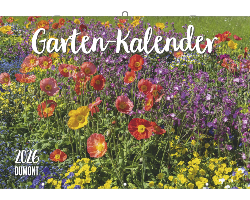 DUMONT Bildkalender 2026 260371 Garten-Kalender DE 42x29cm